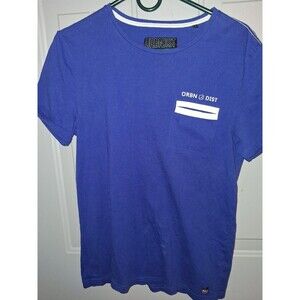 Urbndist Men's T-Shirt Angelo Litrico Short Sleeve Size Small Blue